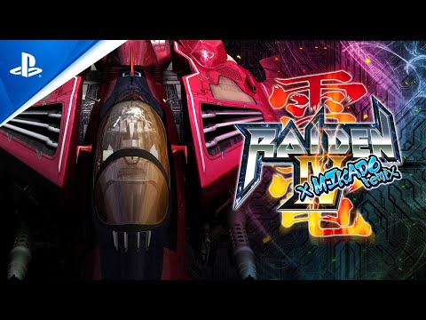 Raiden IV x Mikado remix - Announcement Trailer | PS5 & PS4 Games