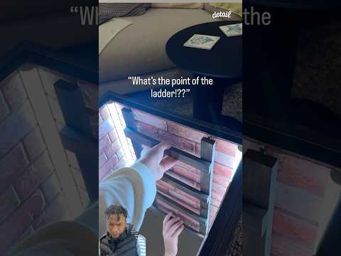 Never knew I needed a ladder💀