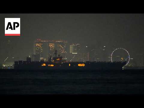 USS Abraham Lincoln heads to Thailand after Middle East deployment