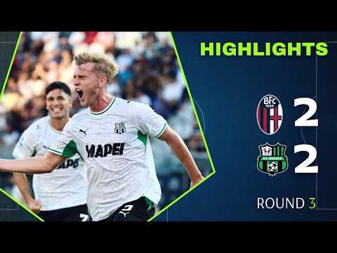 Bologna - Sassuolo | 2-2 | Gli Highlights | <strong>Serie</strong> A 2026-27 | bologna sassuolo