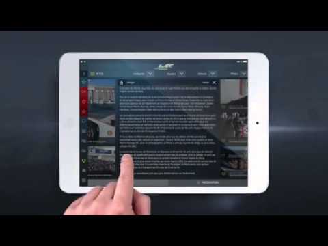 Introduction video for second screen application of FIA WEC