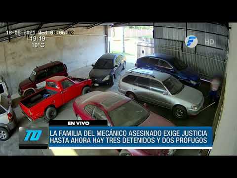 Familia del mecánico asesinado en San Lorenzo exige justicia