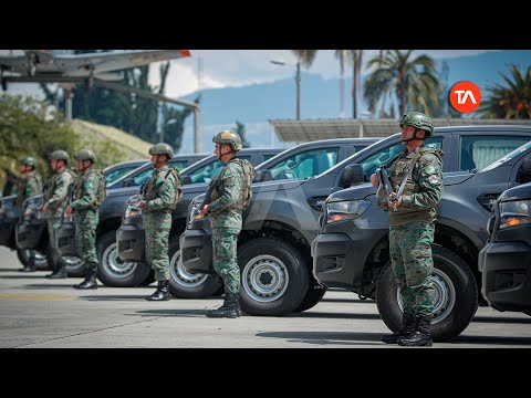 Gobierno entregó 94 carros blindados a la Policía, Fuerzas Armadas y SNAI