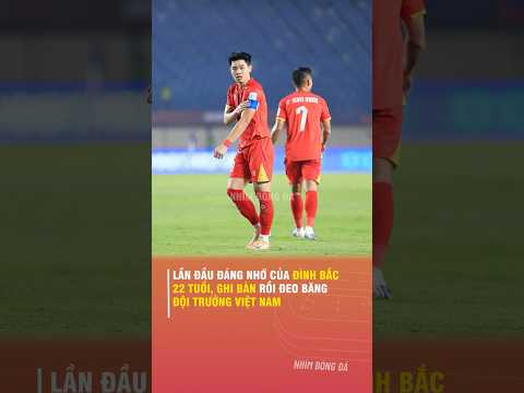 LẦN ĐẦU ĐÁNG NHỚ <strong>CỦA</strong> ĐÌNH BẮC: 22 TUỔI, GHI BÀN RỒI ĐEO BĂNG ĐỘI TRƯỞNG VIỆT <strong>NAM</strong>