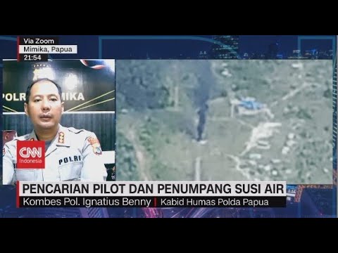 Pencarian Pilot Susi Air