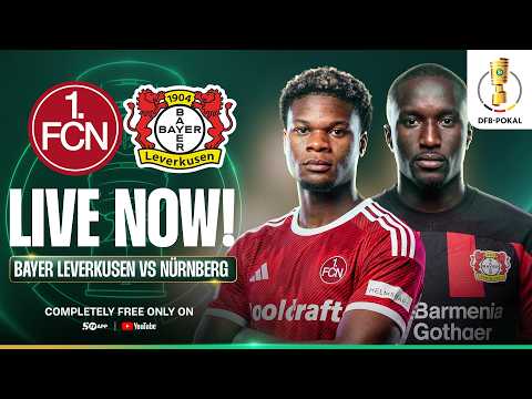 LIVE | <strong>Bayer</strong> 04 <strong>Leverkusen</strong> v 1. FC Nürnberg | DFB Pokal | SportyTV