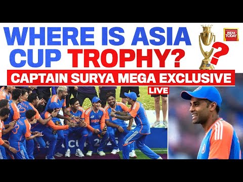 Captain Suryakumar Yadav Speaks To India Today After Winning Asia Cup |  No trophy, No problem!