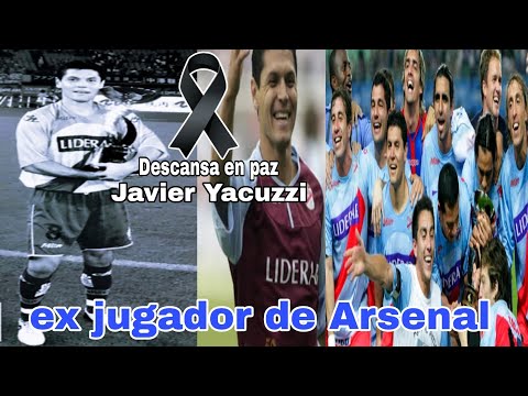 Murió Javier Yacuzzi ex jugador del Arsenal