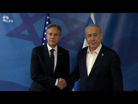 Blinken rencontre Netanyahu lors de sa 2ème visite en Israël depuis la guerre | AFP Images