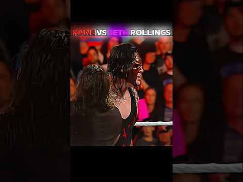 Wwe Kane in his Real Form against Seth Rollins#Kane#Seth rollings attack#Roman Reigns ret#Max guider