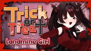 TRICK OR TREAT... with a LANDMINE GIRL! 🎃#HAPPYHIMEWEEN🎃