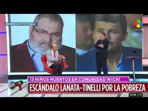 Escándalo Lanata-Tinelli por la pobreza - Intratables (16/02/2020)