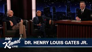 Thumbnail for the video "Dr. Henry Louis Gates Jr. on Finding Larry David & Jimmy Kimmel’s Roots & How He Started His Show" from Jimmy Kimmel Live
