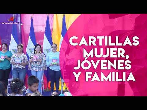 Presentan Cartillas Mujer, Jóvenes y Familia 2023