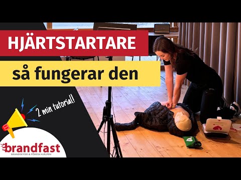 Hur fungerar en hjärtstartare? (Komplett video från start till slut)