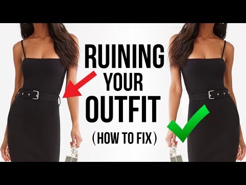 Video: 8 Ways You’re RUINING Your Outfit! *how to fix*