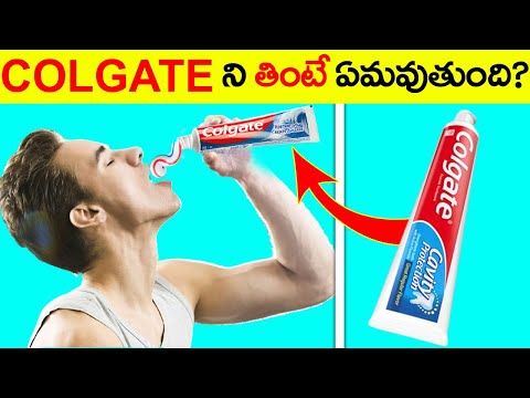 కోల్గేట్ తింటే ఏమవుతుంది? | What if We Ate Colgate? | Most Amazing Facts | Unknown Facts Telugu