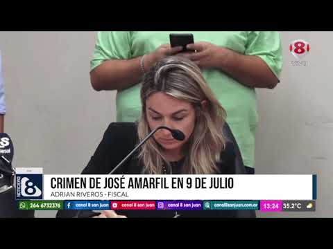 CRIMEN DE JOSÉ AMARFIL EN 9 DE JULIO