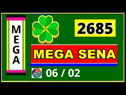 Mega sena 2685 - Resultado da Mega Sena Concurso 2685