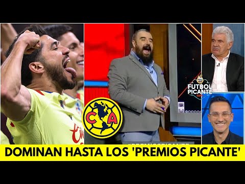 AMÉRICA DOMINA los PREMIOS PICANTE a LO MEJOR de LIGA MX. TUCA y ÁLVARO se PELEAN | Futbol Picante
