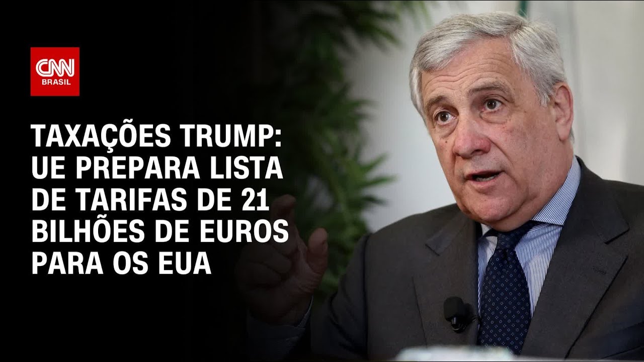 UE prepara lista de tarifas de 21 bilhões de euros para os EUA | CNN NOVO DIA