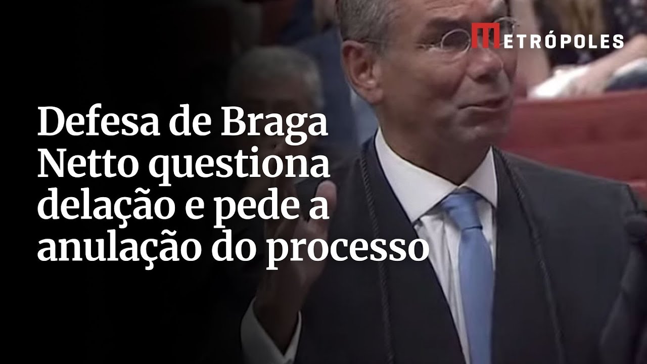 Defesa de Braga Netto questiona delação e pede a anulação do processo