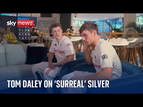 Paris Olympics 2024: Tom Daley and Noah Williams on securing 'surreal' Olympic silver