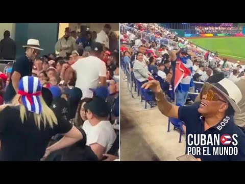Víctor Mesa amenazó a cubano que le gritó “chivatón” en el estadio de los Marlins de Miami