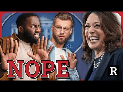 Watch MSBNC anchor blame MEN for Kamala's POLLING DISASTER | Redacted w Natali and Clayton Morris