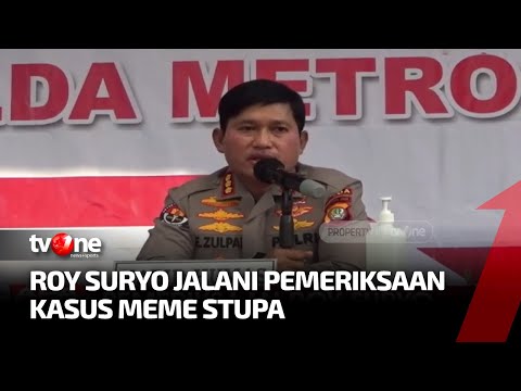 Pemeriksaan Roy Suryo Kasus Meme Stupa - TvOne