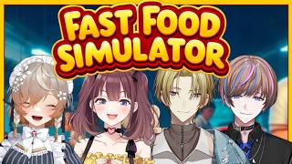 【Fast Food Simulator】Cooking With Friends!!!【NIJISANJI EN | Klara Char
