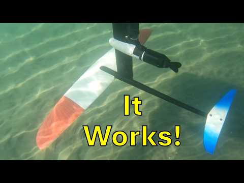 3D Printed Hydrofoil Test – What Works and What Breaks | With Bambu Lab H2D
