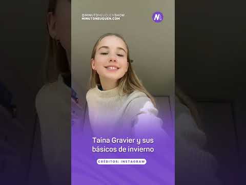 Taína Gravier y sus básicos de invierno - Minuto Neuquén Show