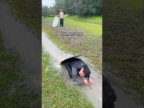 He's A Human Ramp 😳