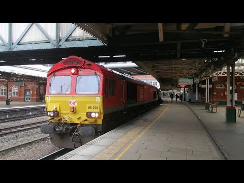 Trains at Nottingham (14/01/2023)