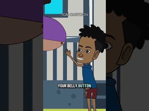 When a kid meets a pregnant woman 😂😂😂