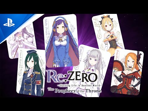 Re:ZERO -Starting Life in Another World- The Prophecy of the Throne - Game Overview Trailer | PS4