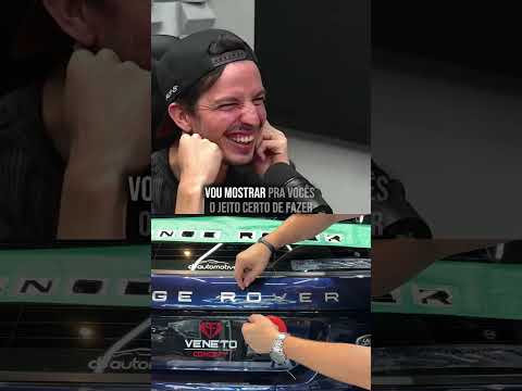 PREJUÍZO TOTAL: Arranquei tinta de uma Range Rover!!