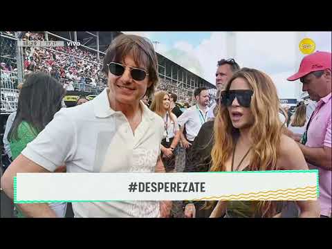 El encuentro viral entre Shakira y Tom Cruise ? DPZT ? 10-05-23