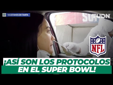 ¡TUDN ya esta? en el SUPER BOWL! Estas son los protocolos y pruebas en la NFL | TUDN