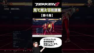 【鉄拳8】見て覚える用語集【受け身】