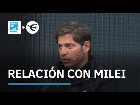 Axel Kicillof: Milei tiene un pensamiento anacrónico