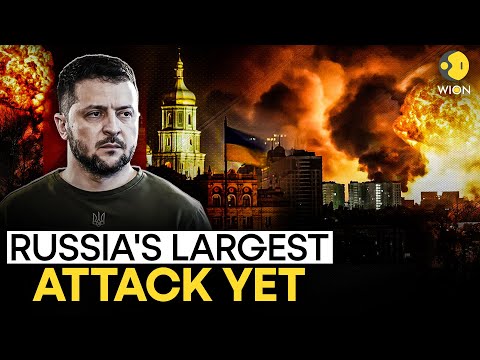 Russia’s Largest Air Attack Yet! Putin's 477 Drones, 60 Missiles Burn Ukraine | Ukraine War LIVE