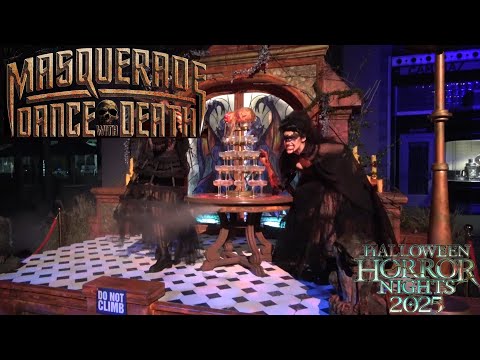 Masquerade Dance with Death Scare Zone In 4k