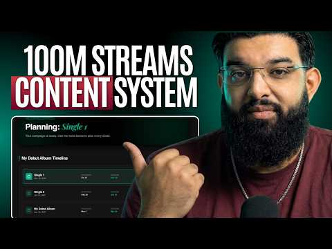 How I Plan The Content For An Entire Album Release In Just 5 Minutes (Steal My System)