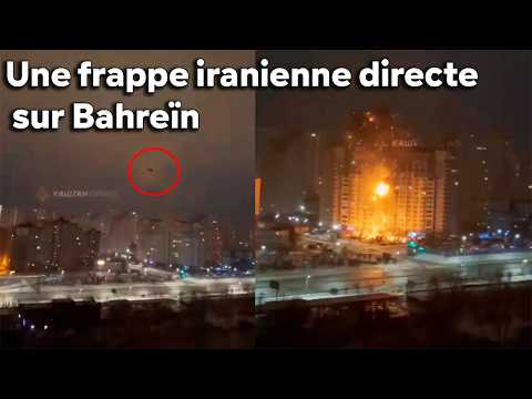 Regardez une vidéo montrant une frappe directe de drone iranienne ciblant un hôtel à Bahreïn