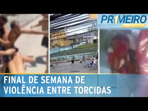 Homem morre durante confronto entre torcedores em Belo Horizonte | Primeiro Impacto (04/03/24)