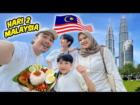 Liburan Malaysia HARI 2 - Keliling dan Cobain Makanan Malaysia | Keluarga Ziyan