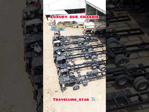 Chassis ❤️ll Luxury bus chassis ll 13.5 M Luxury bus chassis #shorts #bus #chassis #Travels #luxury