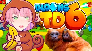 I AM IN BLOONS???? Brazilian Bloons Hero: Rosalia | Bloons TD 6!【V4Mir